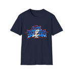 Hülle Frankreich weiß blau navy T-Shirt Coupe du Monde