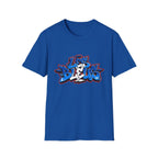 Hülle Frankreich weiß blau T-Shirt Coupe du Monde