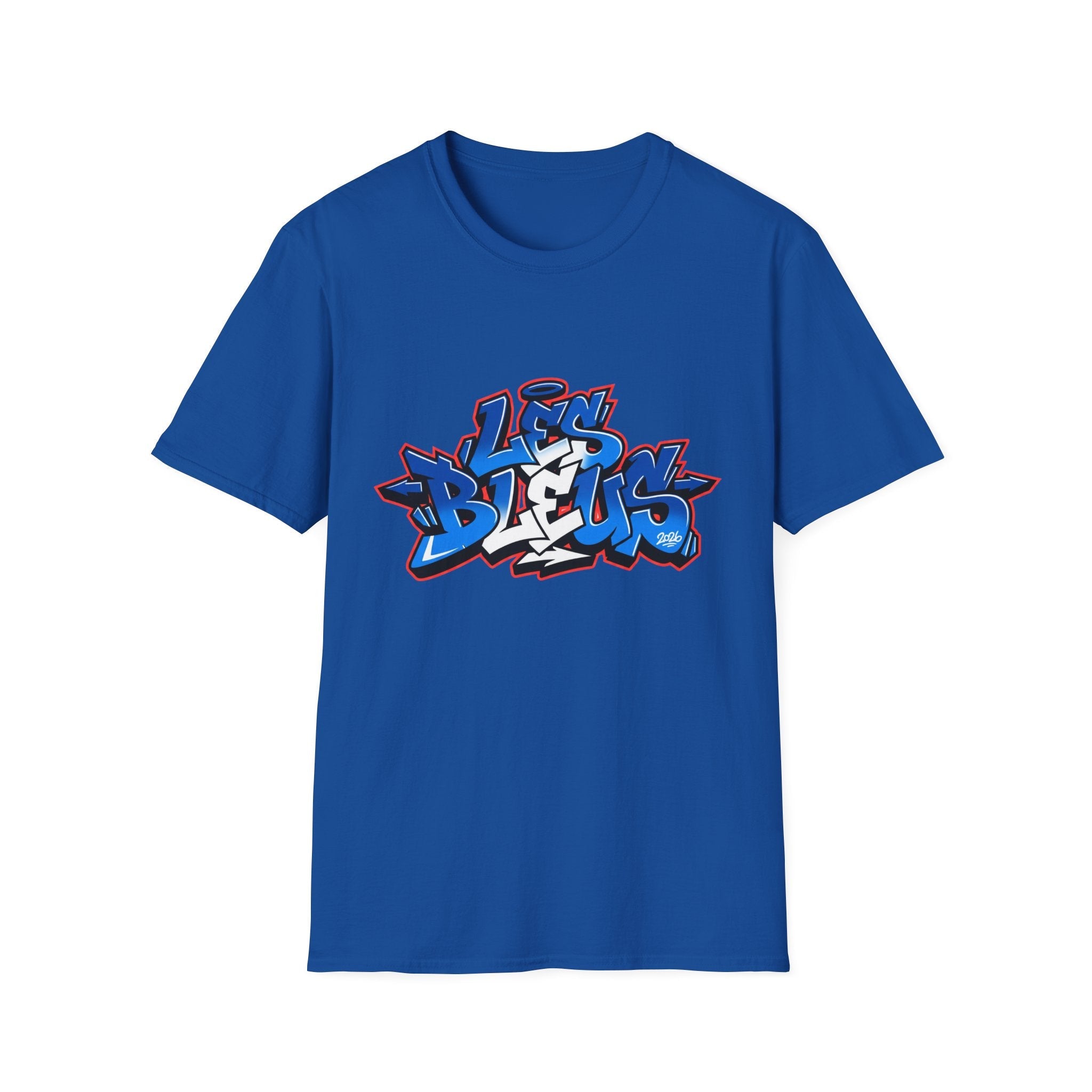 Hülle Frankreich weiß blau navy T-Shirt Coupe du Monde